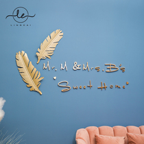 Modern Creative Home Light Luxurious Wall Decoration Living Room Genguan TV Sofa Background Wall Upper Pendant Hanging Accessories Wall Decoration