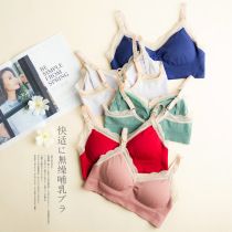 Thin breastfeeding bra postpartum gathering anti-sagging upper support type without steel ring Full Cup feeding pregnant womens underwear