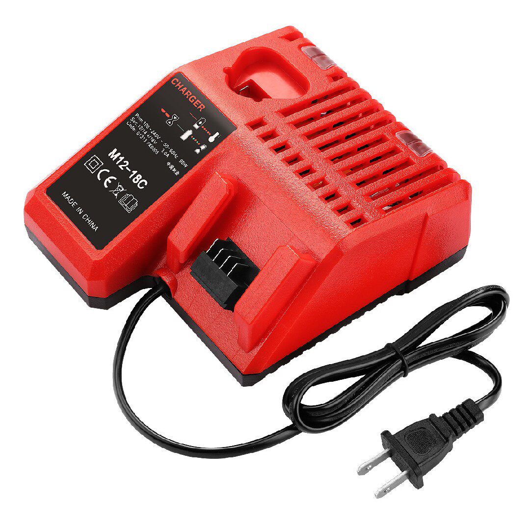 Factory direct supply m18-12 lithium battery charger fast charging power tool battery electric drill wrench universal