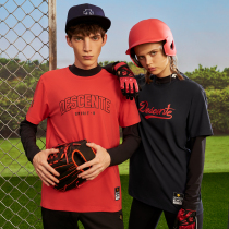  DESCENTE DISANTE BASEBALL baseball series men and women with the same short-sleeved T-shirt D1491LTS90