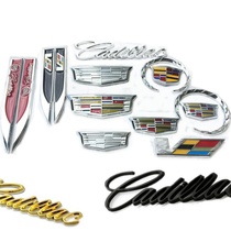 Cadillac logo modified ATSL XTS SRX XT5 CT6 decorative side label rear tail Mark V English logo