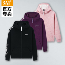 361 sports necropolis women 2021 Fall new Lianhood cardiovert cardiovert 361 degrees woman 100 hitch casual blouses