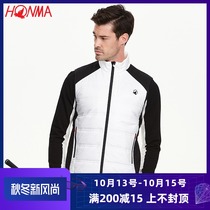 HONMA GOLF clothing men autumn and winter new cotton vest GOLF splicing vest
