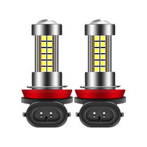 Car led anti-fog lamp highlight H11H10 9006 881 modified flash H3 H8 front fog lamp bubble lens