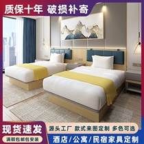 Hotel Furnishings Custom Apartment Furnishings Single Apartment Guesthouses Bed Complete Hotel Bed hotel Furniture Pelom complete set
