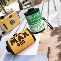 airpods1 2 generation creative suitable protective sleeve personality camera film apple bluetooth couple headset soft sleeve tide