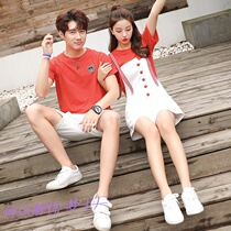 Very immortal couple dress two summer suit love girl sweet master love young fan small public one skirt one dress shake sound