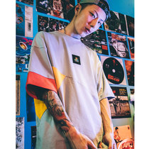 Gicos Industrial × PlayStation Splice Contrast Cotton Short Sleeve T-shirt