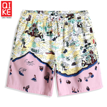(Rider) new beach pants mens trend can go into the water quick dry swimming shorts seaside resort hot spring set