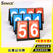 Basketball scoreboard two-bit scoreboard four-bit scoreboard table tennis badminton scoreboard