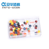 Dental instrument indicator ring Identification ring Dental color code ring Marking ring Silicone color code ring High temperature and high pressure disinfection