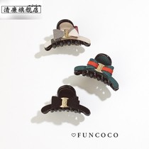 Funcoco Korean version of butterfly knot hair clip adult hair adorned with clip lady cloth hairpin Chuck Ornament
