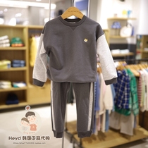 Direct Mail BLUEDOG Korea Blue Dog Big Boy 21 Winter Gray Padded Home Set W30-672-01