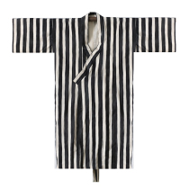  Yu Xiaodan EMILYYU customized one-piece Japanese ramie cotton yarn home wear nightgown polka dot printing