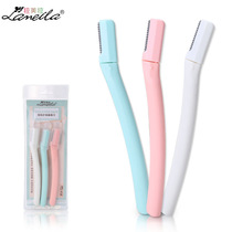 Lameira series stainless steel eyebrow knives womens eyebrow razor eyebrow knife 3 sets of eyebrow dresser womens eyebrow