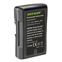neewer BP-95W 6600 mA camcorder V Port battery camera Sony camera LED large-capacity battery