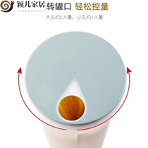 Yinger home noodle storage box Fresh kitchen mounted noodle household put large capacity cylindrical surface small plastic