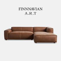 Finnavia ART Light and extravagant leather sofa living room is about modern Axel corner cloth sofa