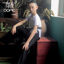 oope dance with summer childrens Latin dance suit Practice suit set Boys practice suit New training suit dance suit