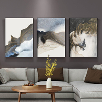 Oil Painting Pure Hand-painted Modern Simplicity New Chinese Creativity Tridimensional Decoration Painting Living Room Sofa Background Wall Hanging Painting