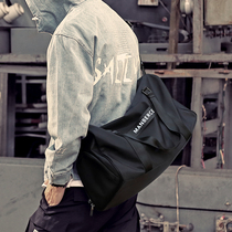 Hand luggage mens business trip short trip duffel bag women large capacity wet and dry separation lightweight fitness sports bag