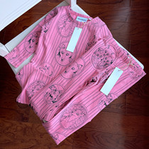 Animal full-printed childrens suit cotton t-sleeve pants separately-4 5