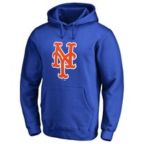 MLB American Professional Baseball Sweater Mets New York Mets Thin Velvet Long Sleeve Sweater Hoodie