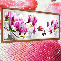 5D Crystal Diamond painting stickers full of diamond brick stone bedroom stick stick diamond cross stitch living room simple modern flower