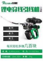 Sharp Power High Power Live Wire Threading Machine Water Electrician Threading Dethizer Labor-saving Threading