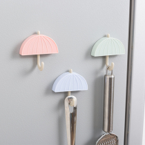 Creative magnet adhesive hook Strong magnet umbrella adhesive hook home kitchen non-trace absorbent stone refrigerator patch magnetic hook