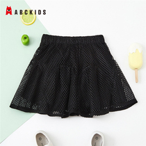 Abckids Girls Skirt summer dress 2021 new foreign style childrens girl tutu baby mesh skirt