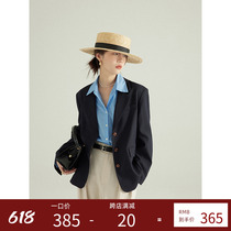 Beautiful Emperor Classic Style Retro Loose Casual Suit Woman Temperament Superior 2022 Spring Jacket Jacket