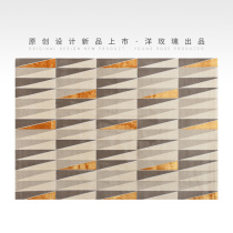 Ocean Rose Light Extravagant Carpet Living Room Minima Modern Tea Tea Blanket Home Bedroom Bedside Nordic Ins Wind Full Carpet