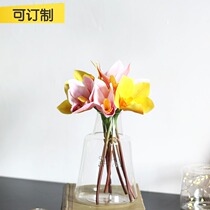 (Mountain tree) multi-color rose rose hand bouquet decorative floral ornaments silk flower set gift