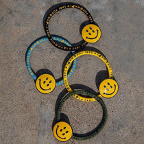 YISHU KAPITAL K1903XG518EK-893 Smiley face headband bracelet Hair ornaments bracelet hair rope