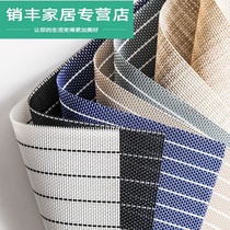 Home Western placemats table mats heat insulation mats Western food cutlery mats rectangular waterproof PVC set