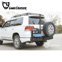 CY LC200 rear bumper Rand Cool Luze modified Land Patrol rear bumper spare tire rack for Toyota Land Patrol