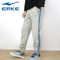 Hongxing Erke Sports pants mens trousers spring close knit sweat-absorbing youth casual pants straight mens pants