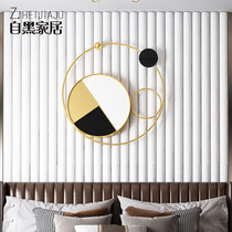 Light luxury wall hanging decoration living room sofa background wall decoration modern metal bedroom pendant iron American wall decoration