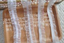 Bjd baby clothes lace fungus lotus leaf pleated skirt unilateral bilateral elastic diy accessories (No 25-28)