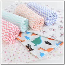 Whole cotton knitting pure cotton soft and close baby summer clothing half sleeve cotton summer light breathable mesh fabric