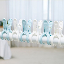 Japanese plastic clothespin windproof clip Drying clothes clip Drying quilt big clip drying clothes rack bed sheet clip