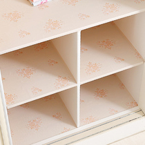 Wardrobe Refurbished Stickers Self-Glued Anti-Damp Cushion Paper Student Dorm Bedroom Cozy Decorated Cabinet Drawers Interior Renovation