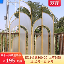 New wedding props Phantom screen iron ornaments stage background decorative screen Bohemia phantom sun board