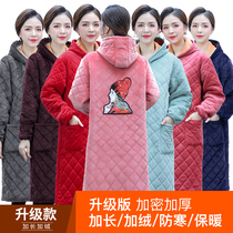 External wearing hood Female suede grown-up dress plus suede beautiful short section is wearing a large coat of clothes to work with cotton with cap