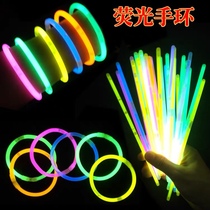 Changsha Fluorescent Stick Night Luminous Stick Wild Camping Fluorescent Bracelet Concert Bar KTV Toy Festival Party 100