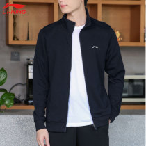 China Li Ning jacket Mens 2021 autumn cardigan hooded sweater long-sleeved loose casual sports jacket