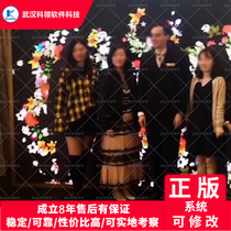 Somatosensory art blossom Snowflower show Photo Art Photo Wall People around long flower photo flower follow photo dynamic photo background wall somatosensory flower wall art flower wall art flower wall