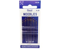  Handmade DIY leather hand sewing needle Leather needle 10 sets of multi-function double swallow hand sewing needle