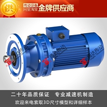 WB150 miniature cycloid type speed ratio full motor 3KW direct connection with connecting flange